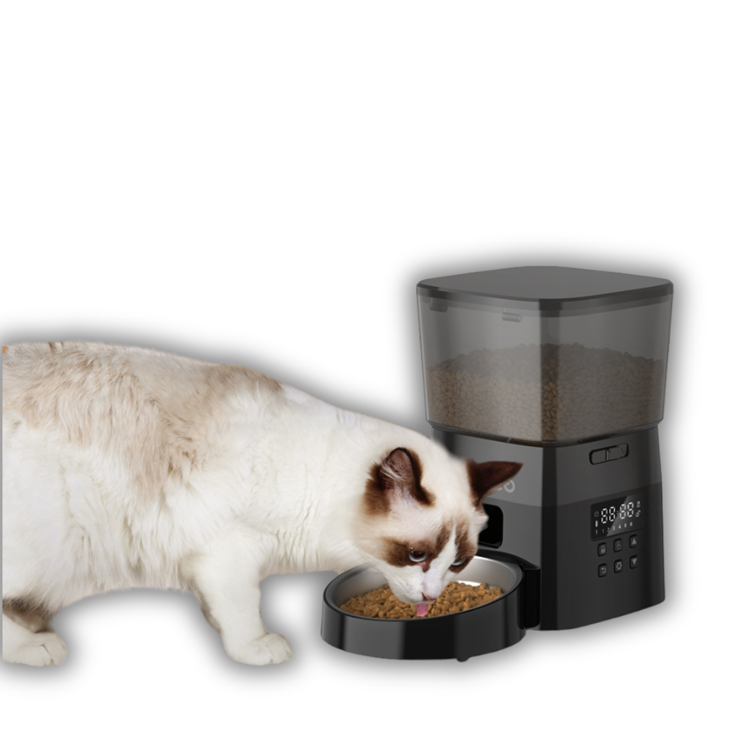 AnimalsShop™ Automatic Pet Feeder – Button Version