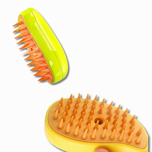 AnimalsShop™ 3-in-1 Electric Pet Grooming Brush with Steam & Massage