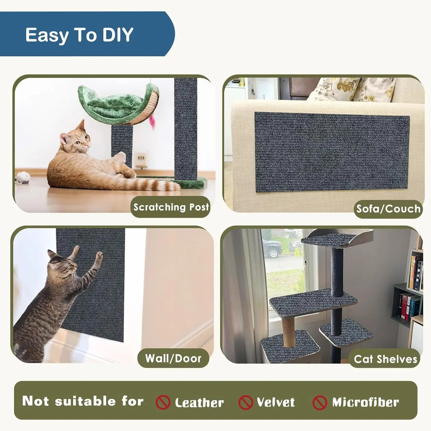 AnimalsShop™ Self-Adhesive Cat Scratch Protector