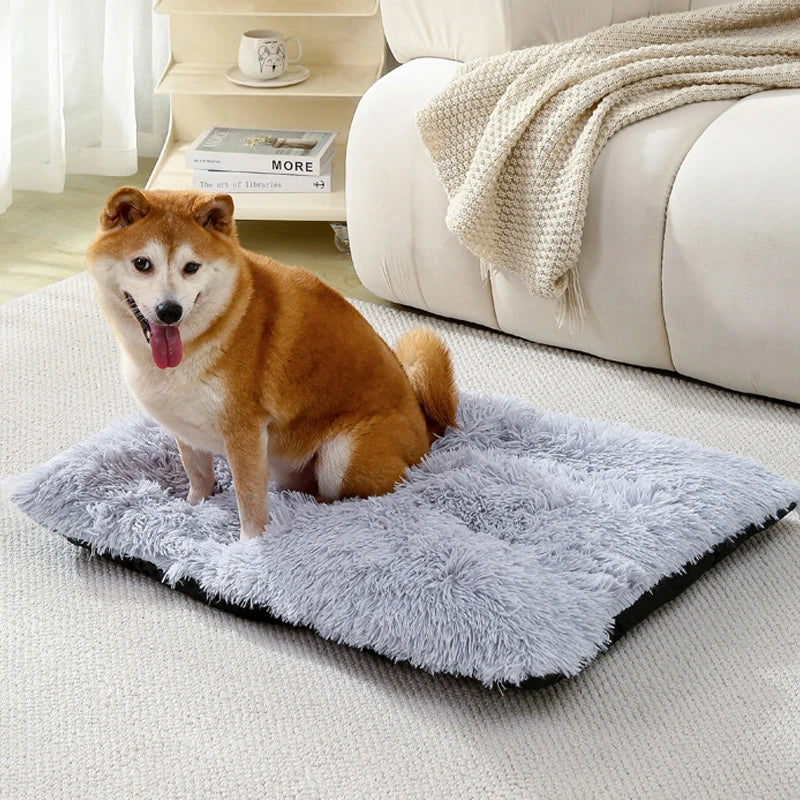 AnimalsShop™ Soft Plush Pet Bed Mat