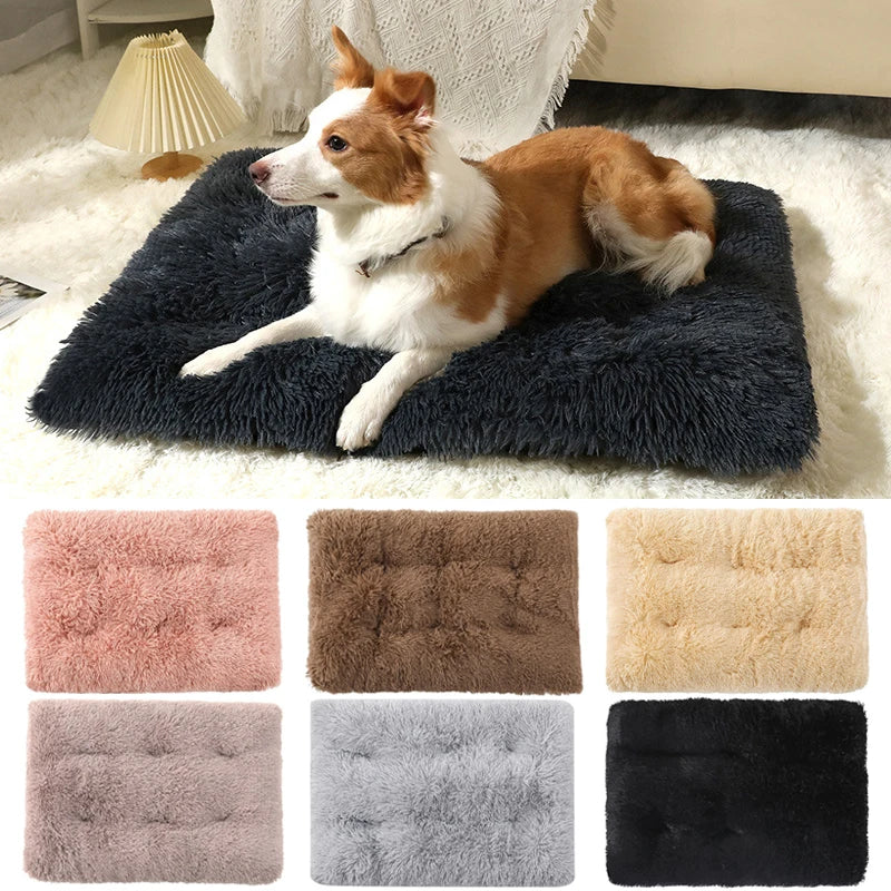 AnimalsShop™ Soft Plush Pet Bed Mat