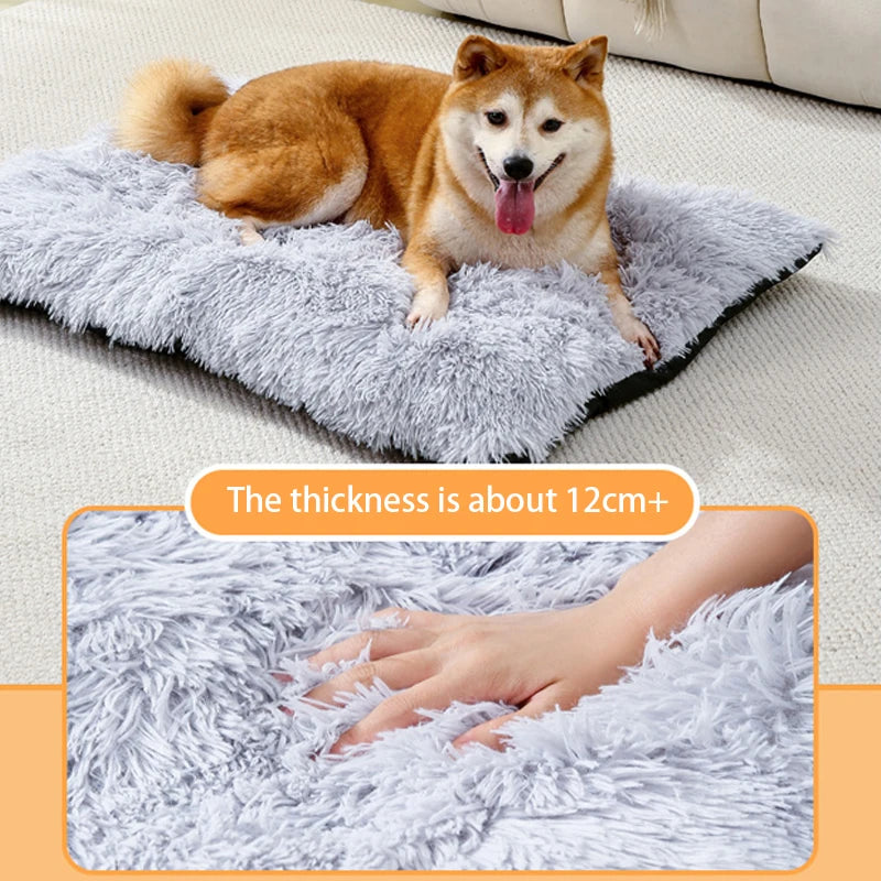 AnimalsShop™ Soft Plush Pet Bed Mat