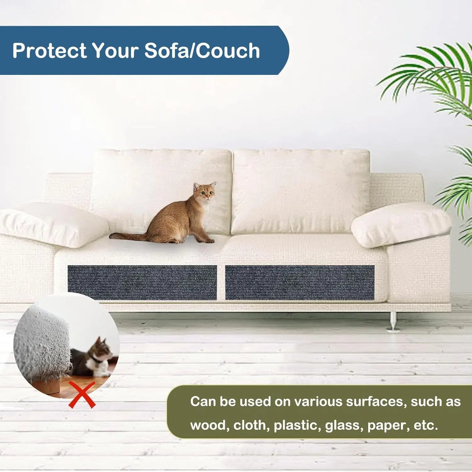 AnimalsShop™ Self-Adhesive Cat Scratch Protector